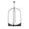 Z-Lite Devon Chandelier, 8-Light, 32 In.W x 48.5 In.H, Matte Black/Sand Blast 1947-48MB - alternate 1